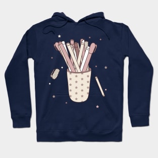 pencils and markers Hoodie